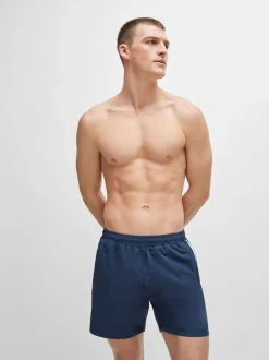 Marineblauw - BOSS Sneldrogende zwembroek