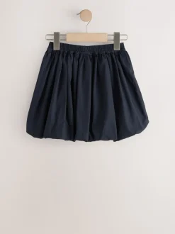 Marineblauw - Cargo rok met bubbels (3-16jr)