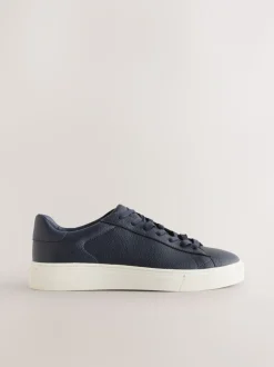 Marineblauw - Chic-casual lange sneakers