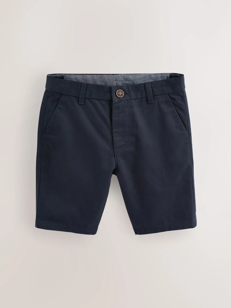 Marineblauw - Chinoshort (3-16 jr)