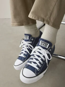 Marineblauw - Converse Chuck Ox sneakers