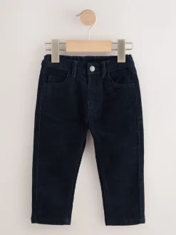 Marineblauw - Corduroy broek (3 mnd- 7 jr)