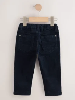 Marineblauw - Corduroy broek (3 mnd- 7 jr)
