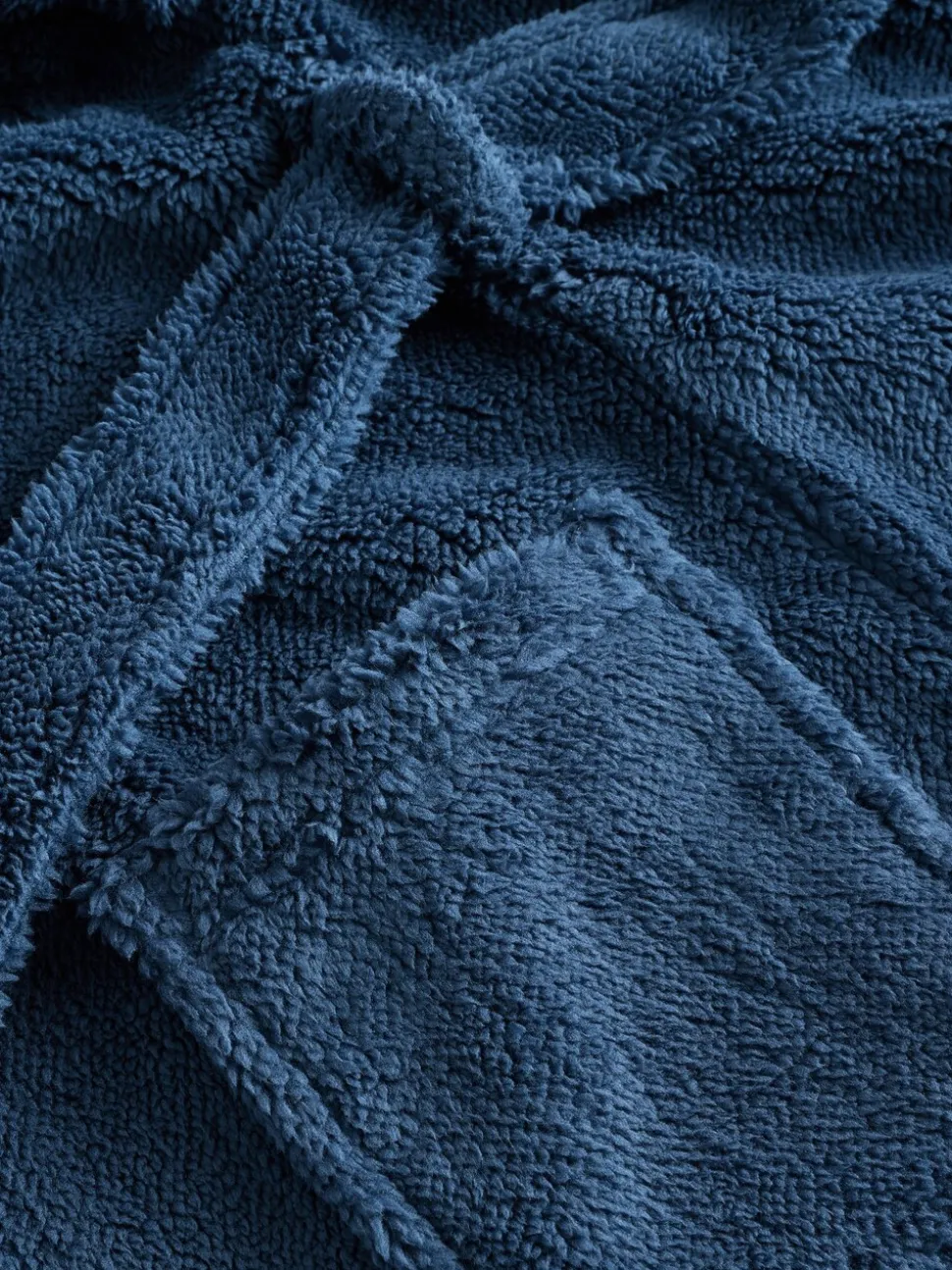 Marineblauw - Fleece badjaspyjama (1.5-16jr)