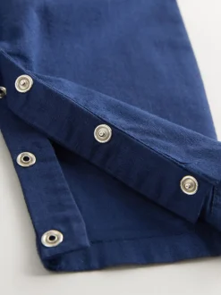 Marineblauw - Gelegenheidsrompertje voor baby's (0mnd -2jr)