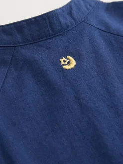 Marineblauw - Gelegenheidsrompertje voor baby's (0mnd -2jr)