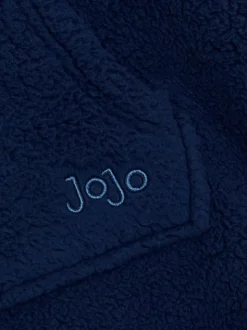Marineblauw - JoJo Maman Bébé Cosy Hooded Blanket