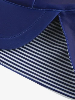 Marineblauw - Legionnaire zwemhoed (3 mnd-10 jr)