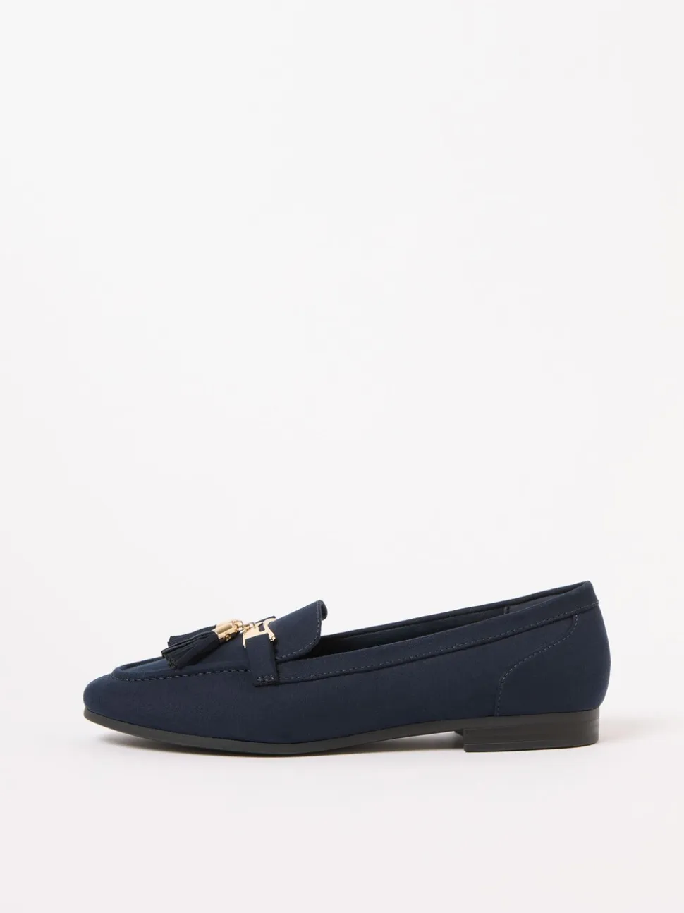 Marineblauw - Lipsy Almond Toe Tassel Workwear Loafers