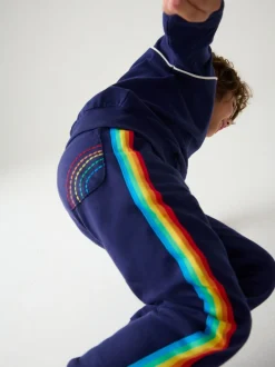 Marineblauw - Little Bird by Jools Oliver set van sweatshirt en joggingbroek