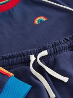 Marineblauw - Little Bird by Jools Oliver set van sweatshirt en joggingbroek