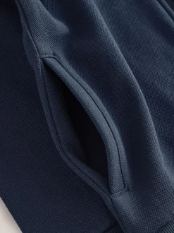 Marineblauw - Net bomberjack (3-16 jr)