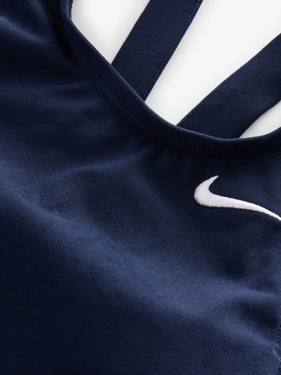 Marineblauw - Nike Hydrastrong Effen badpak