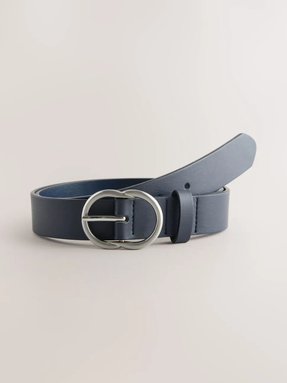 Marineblauw - Normale PU-riem