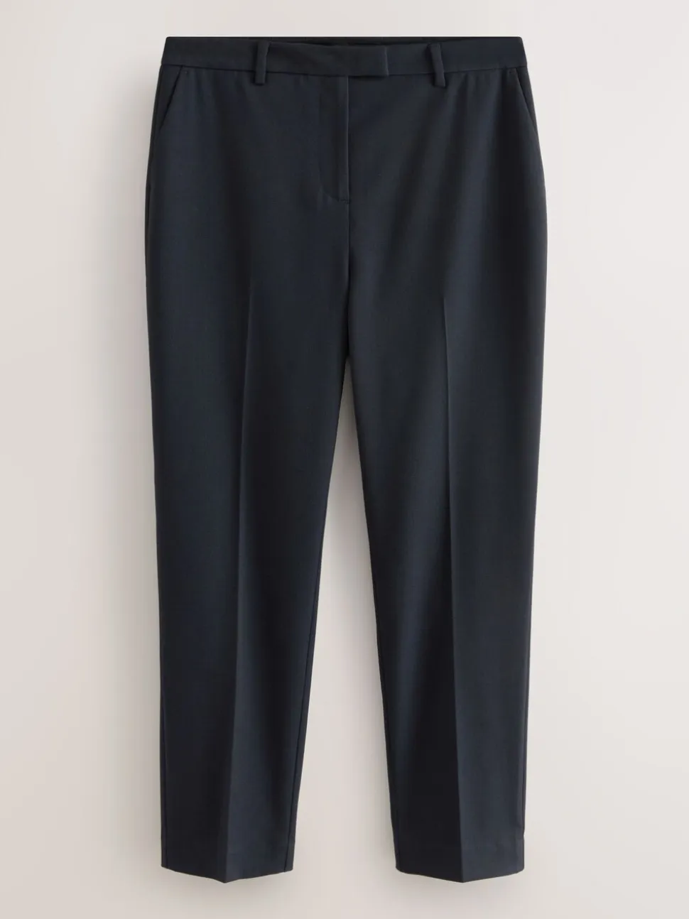 Marineblauw - Op maat gesneden smalle broek