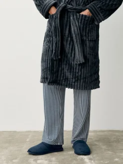 Marineblauw - Pantoffelmuiltjes