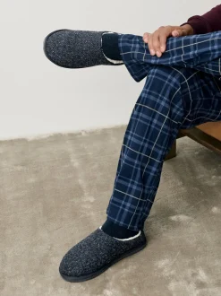 Marineblauw - Patterned Slippers