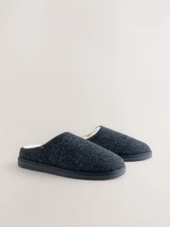 Marineblauw - Patterned Slippers