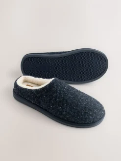 Marineblauw - Patterned Slippers