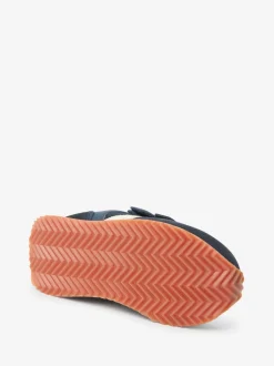 Marineblauw - Sneakers met dubbele bandjes