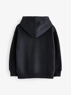 Marineblauw - Superdry hoodie met logo
