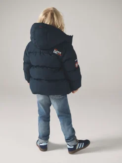 Marineblauw - Superdry Sports pufferjas