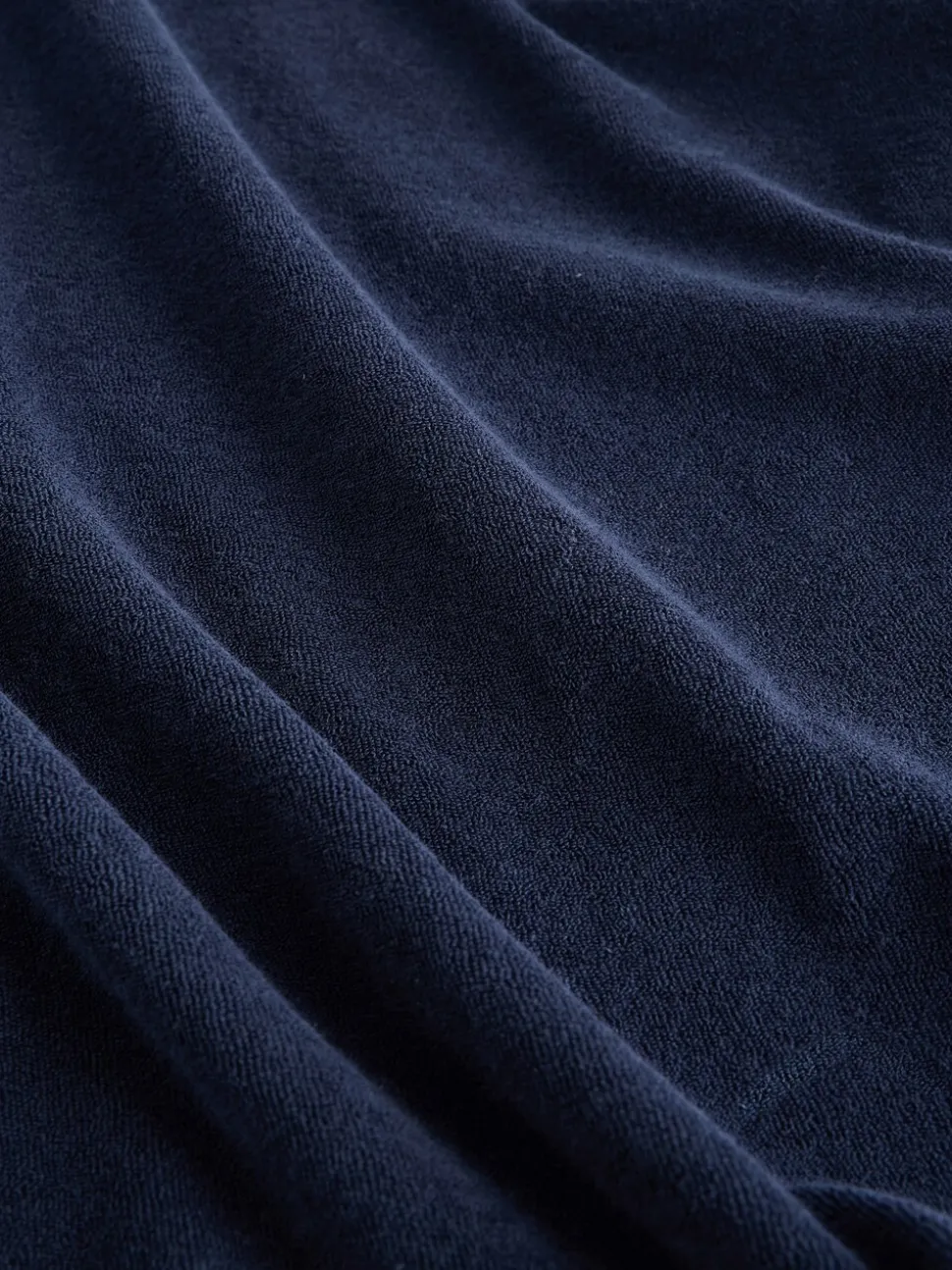 Marineblauw - Towelling Poncho (3-16yrs)