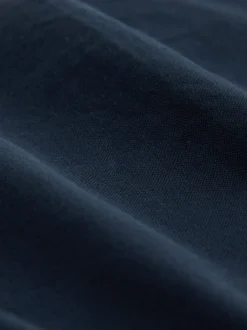 Marineblauw - Vermoeidheidszakken Katoen-linnen broek