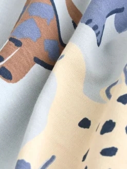 Marineblauw - Verpakking van 4 baby pyjama's met tweewegrits (0mnd -2jr)