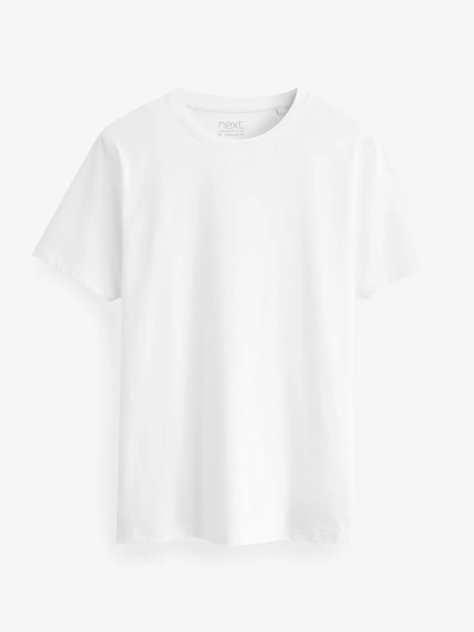 Marineblauw/ blauwgroen/ wit/ zwart/ groen/ bordeauxrood - Normale Pasvorm - Essential katoenen T-shirts verpakking van 6