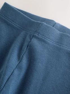 Marineblauw gestreept met personages - Set met sweatshirt en legging (3 mnd-7 jr)
