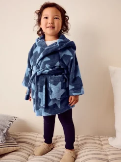 Marineblauw met sterren - Jurk (9mnd-8jr)