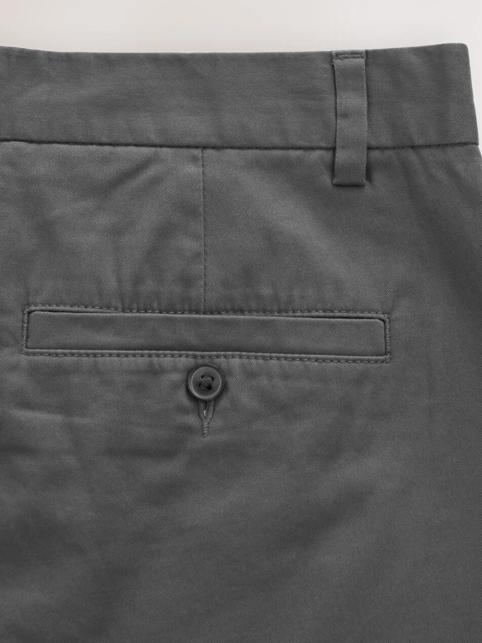 Marineblauw/antraciet - Slim Fit - Set van 2 chinoshorts met stretch