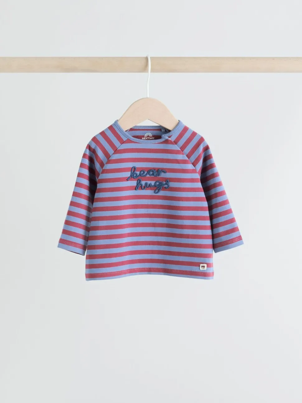 Marineblauw/bruin met beer - Tops en Leggings 6 -delige babyset (0mnd-3jr)
