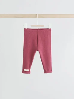Marineblauw/bruin met beer - Tops en Leggings 6 -delige babyset (0mnd-3jr)