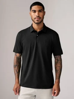 Marineblauw/bruin/grijs/wit/saliegroen - Normale Pasvorm - Set van 5 jersey poloshirts met korte mouwen