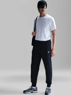 Marineblauwe Obsidian - Nike Club fleece joggingbroek