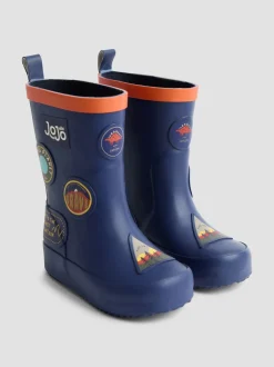 Marineblauwe sticker - JoJo Maman Bébé Plain Wellies
