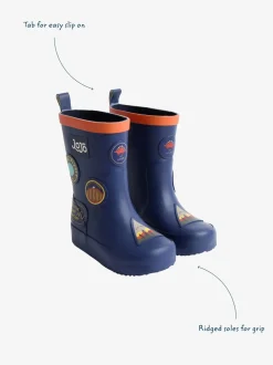 Marineblauwe sticker - JoJo Maman Bébé Plain Wellies