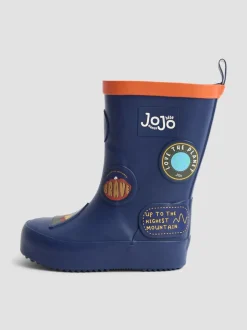 Marineblauwe sticker - JoJo Maman Bébé Plain Wellies