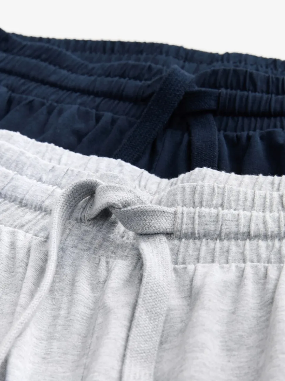 Marineblauw/grijs - Jersey pyjamaset met lange mouwen