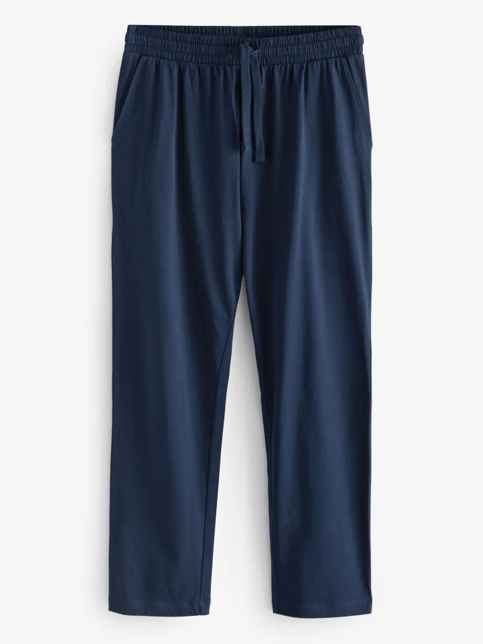 Marineblauw/grijs - Jersey pyjamaset met lange mouwen