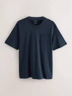 Marineblauw/grijs/blauw - Set van 3 jersey pyjamashorts