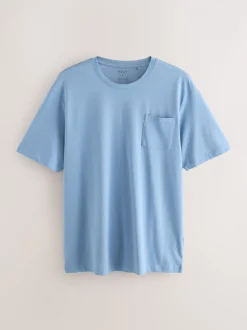 Marineblauw/grijs/blauw - Set van 3 jersey pyjamashorts
