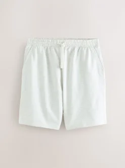 Marineblauw/groen/ijsgrijs - Loopback Soft Touch Shorts 3 Pack