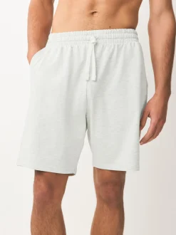 Marineblauw/groen/ijsgrijs - Loopback Soft Touch Shorts 3 Pack