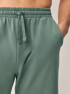 Marineblauw/groen/ijsgrijs - Loopback Soft Touch Shorts 3 Pack