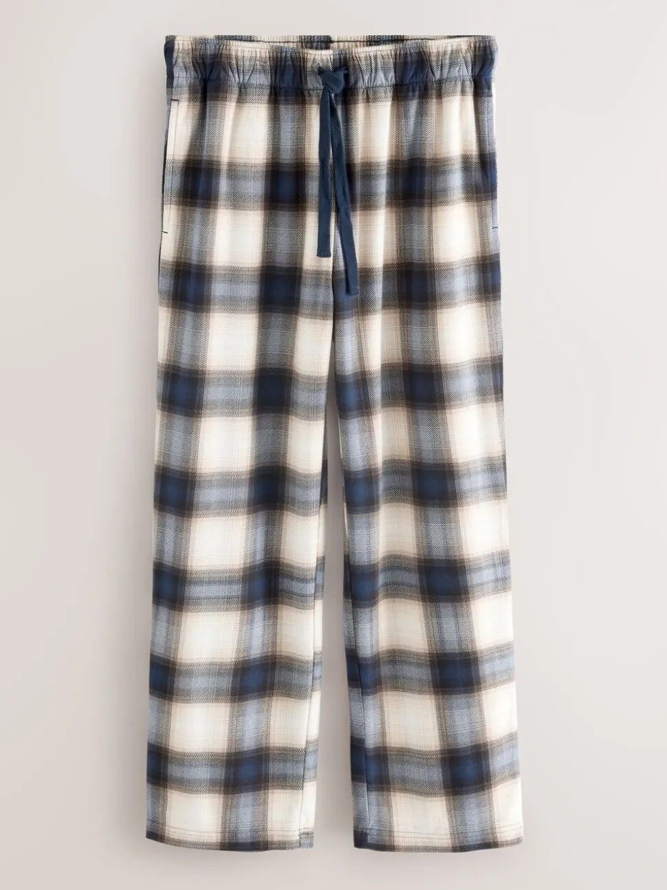 Marineblauw/kiezelkleur - Motionflex behaaglijke pyjamaset verpakking van 2