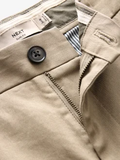 Marineblauw/kiezelkleur - Slim Fit - Stretch chino's verpakking van 2
