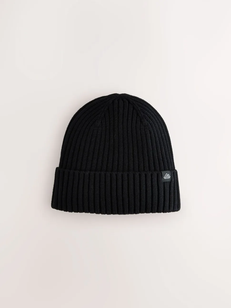 Marineblauw/zwart - Set van 3 gebreide beanie-mutsen (1-16jr)